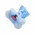 Clear Bone Shaped Pet Bag Dispenser (Full Color)